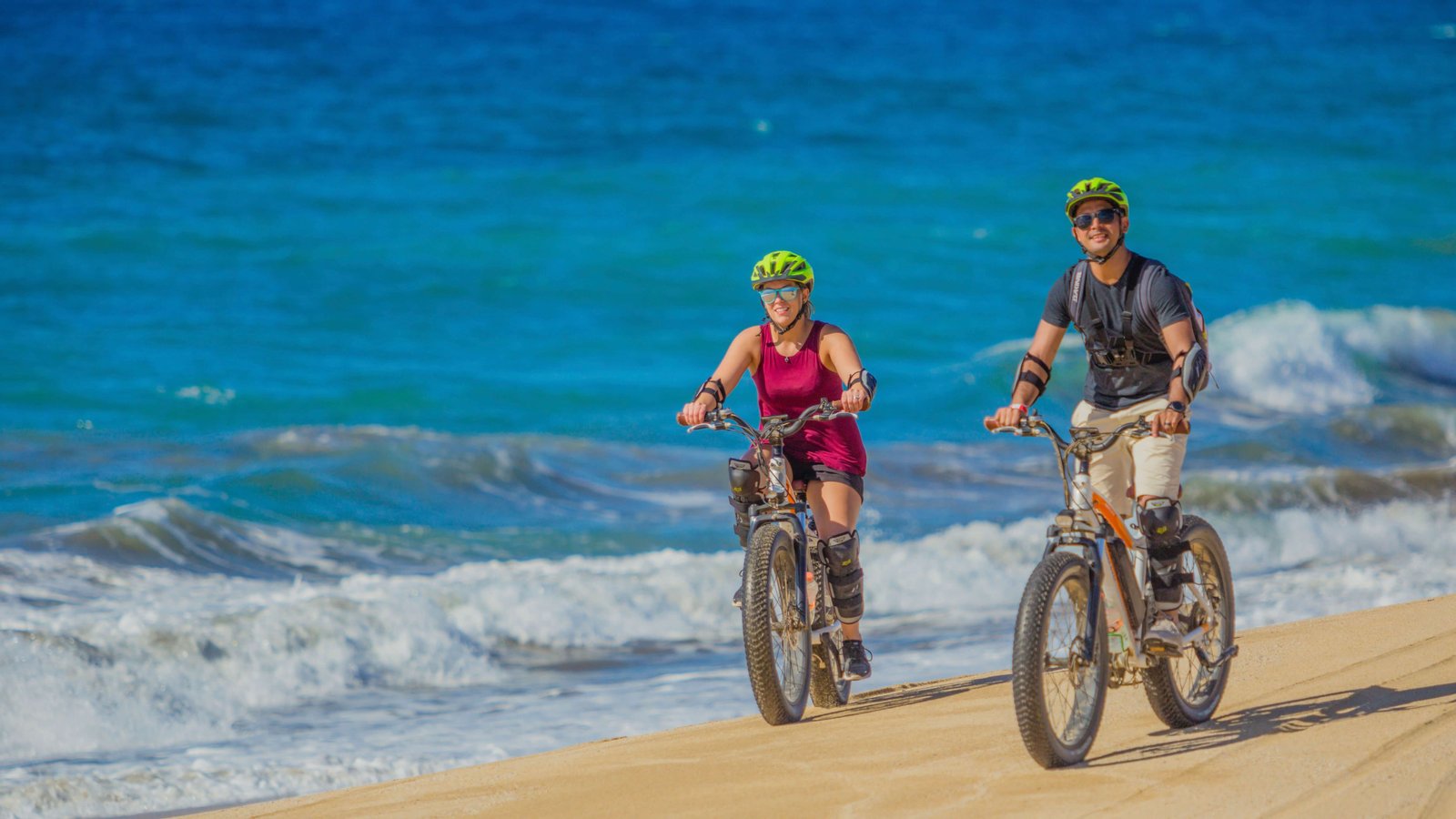 Electric Bike Beach Adventure