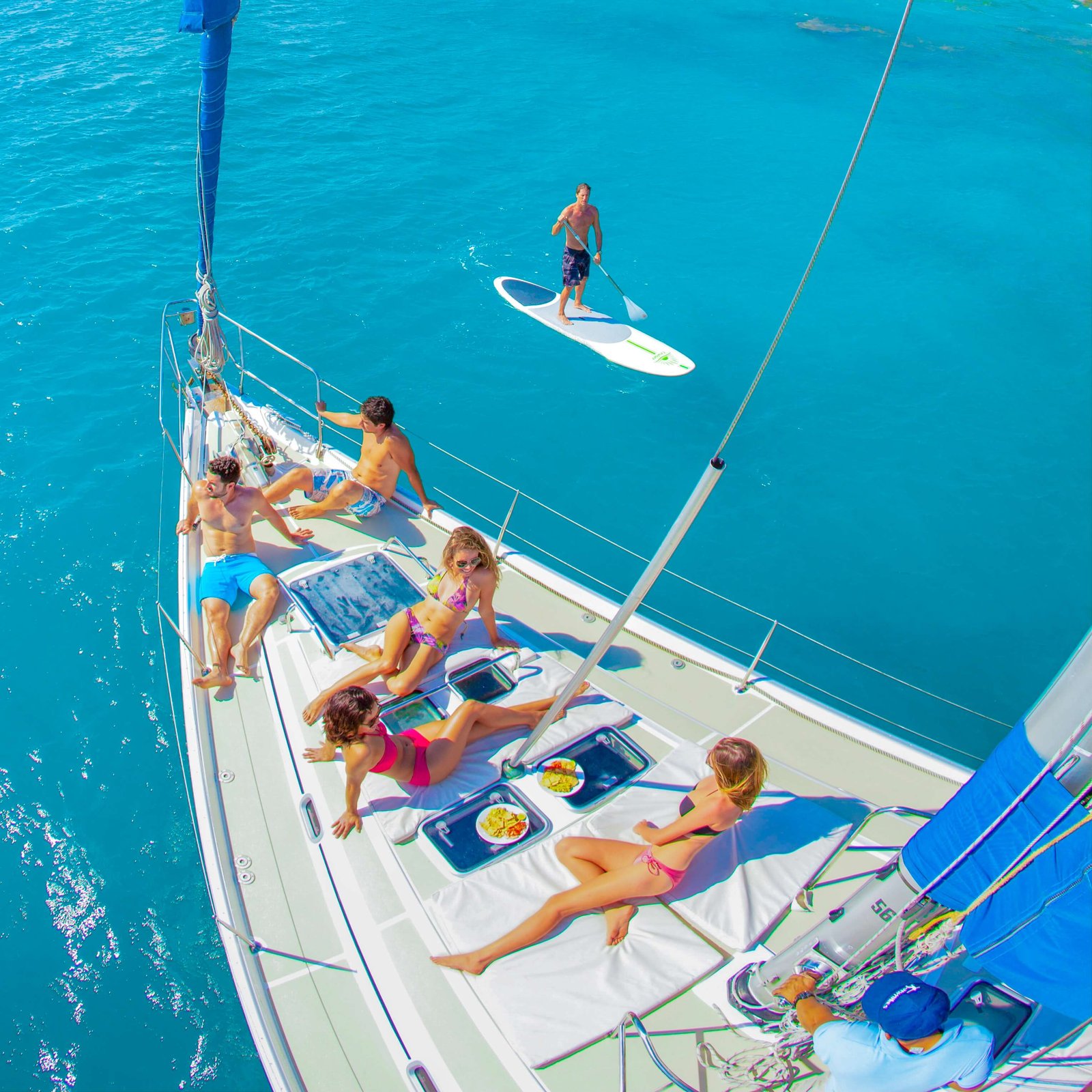 Sundeck at the sailboat