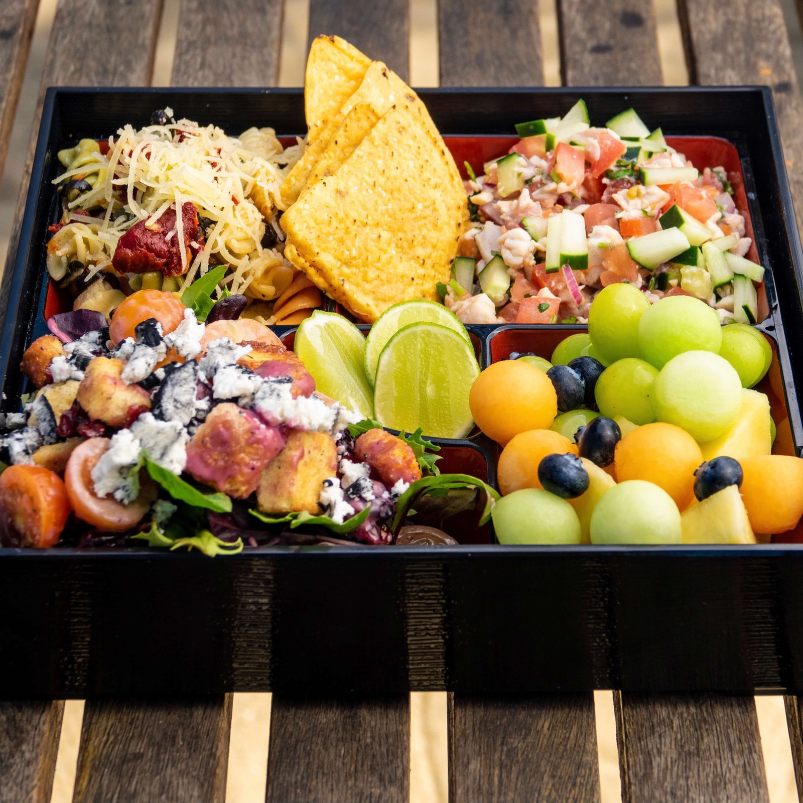 Delicious lunch for two