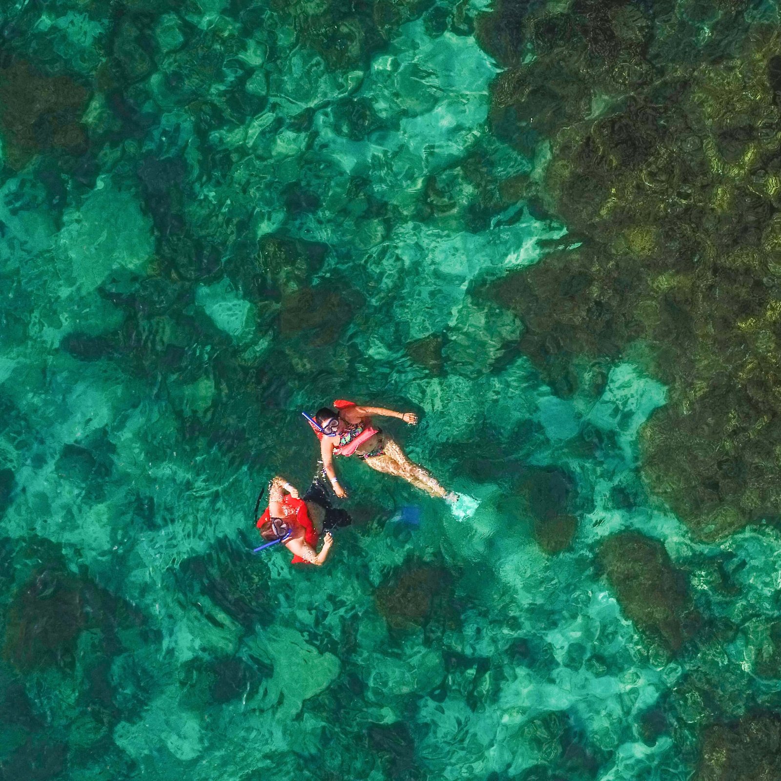 Crystal clear waters